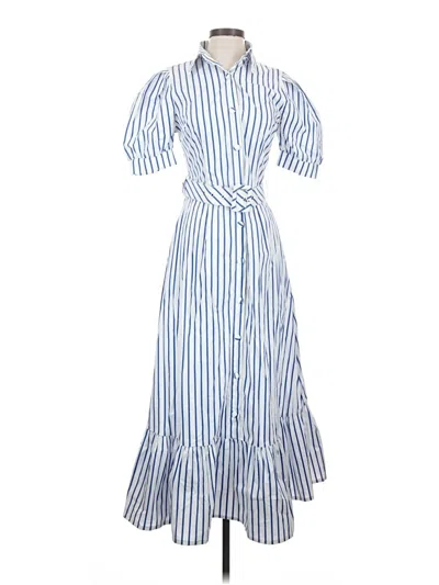 Pre-owned Assorted Brands Casual Dress In Blue