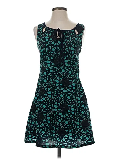 Pre-owned Assorted Brands Casual Dress In Blue