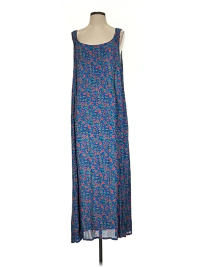 Pre-owned Assorted Brands Casual Dress In Blue
