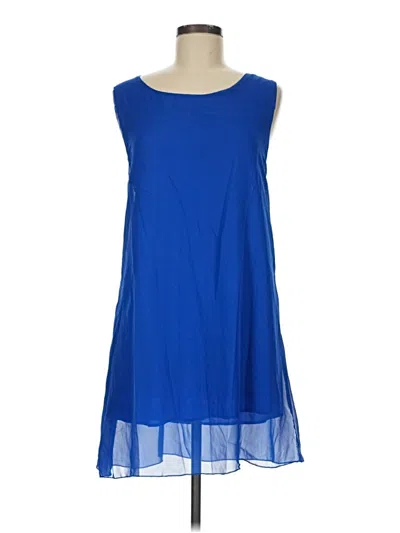Pre-owned Assorted Brands Casual Dress In Blue