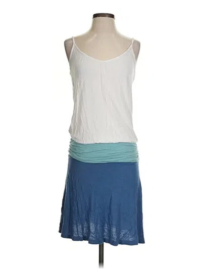 Pre-owned Assorted Brands Casual Dress In Blue