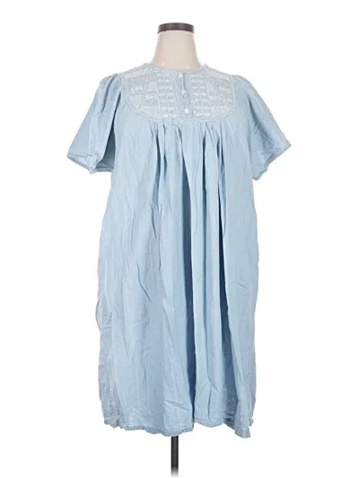 Pre-owned Assorted Brands Casual Dress In Blue