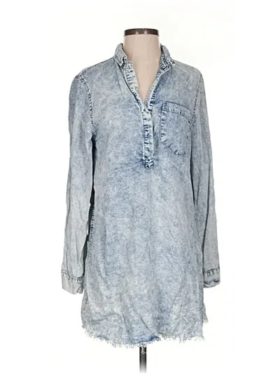 Pre-owned Assorted Brands Casual Dress In Blue