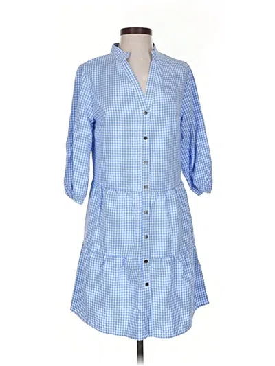 Pre-owned Assorted Brands Casual Dress In Blue
