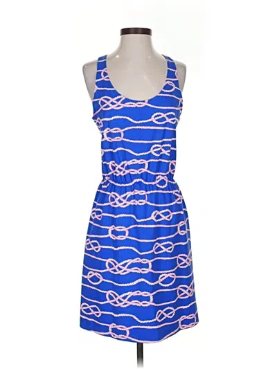 Pre-owned Assorted Brands Casual Dress In Blue