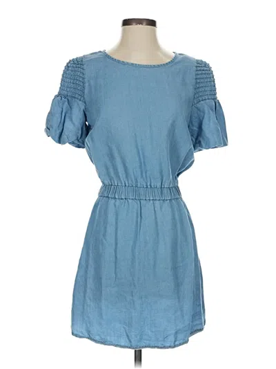 Pre-owned Assorted Brands Casual Dress In Blue