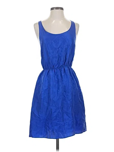 Pre-owned Assorted Brands Casual Dress In Blue