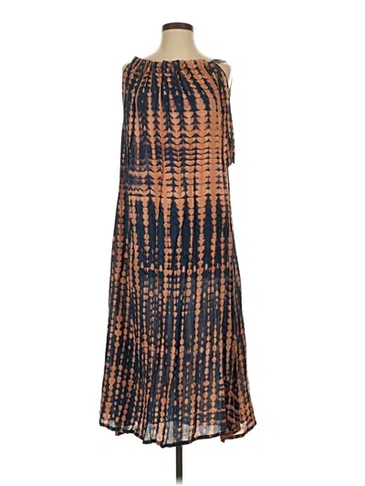 Pre-owned Assorted Brands Casual Dress In Blue