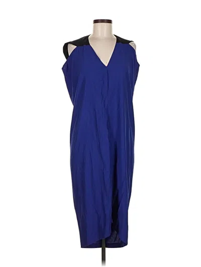 Pre-owned Assorted Brands Casual Dress In Blue