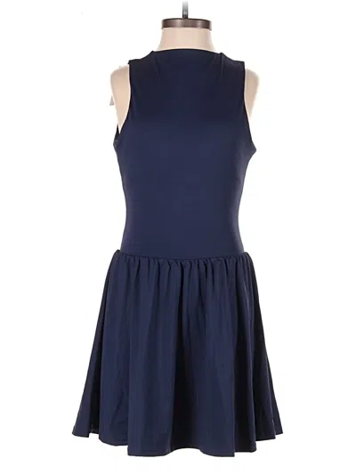 Pre-owned Assorted Brands Casual Dress In Blue