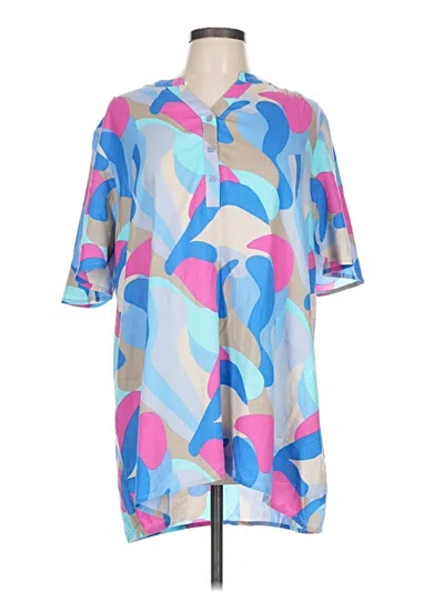 Pre-owned Assorted Brands Casual Dress In Blue