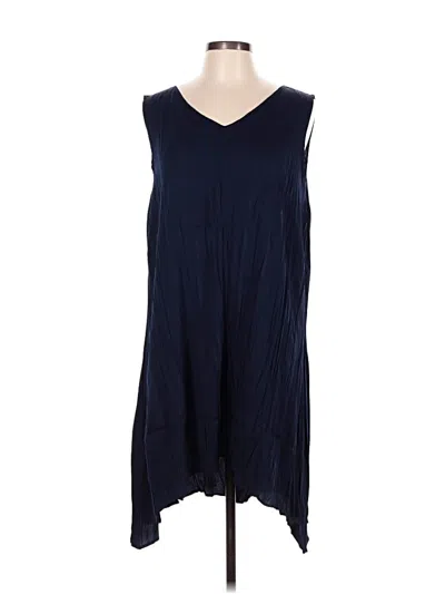 Pre-owned Assorted Brands Casual Dress In Blue