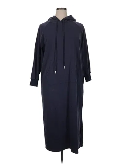 Pre-owned Assorted Brands Casual Dress In Blue