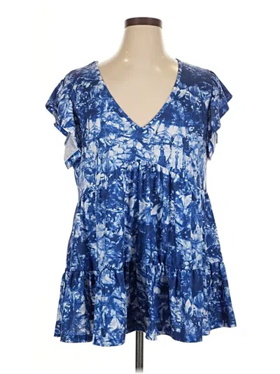 Pre-owned Assorted Brands Casual Dress In Blue