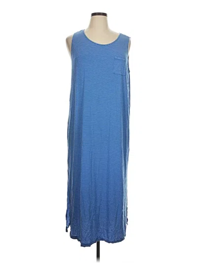 Pre-owned Assorted Brands Casual Dress In Blue