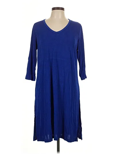 Assorted Brands Casual Dress In Blue