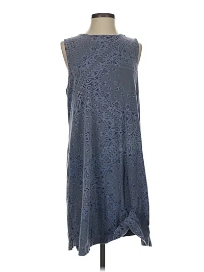 Pre-owned Assorted Brands Casual Dress In Blue