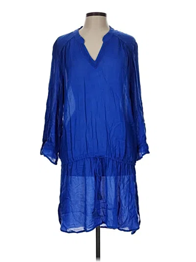 Pre-owned Assorted Brands Casual Dress In Blue