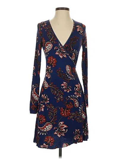 Pre-owned Assorted Brands Casual Dress In Blue