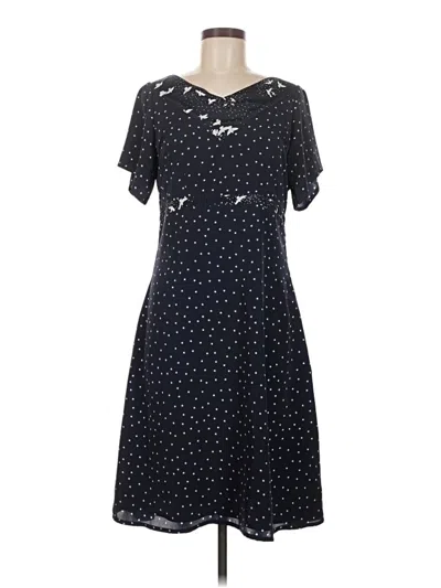 Pre-owned Assorted Brands Casual Dress In Blue