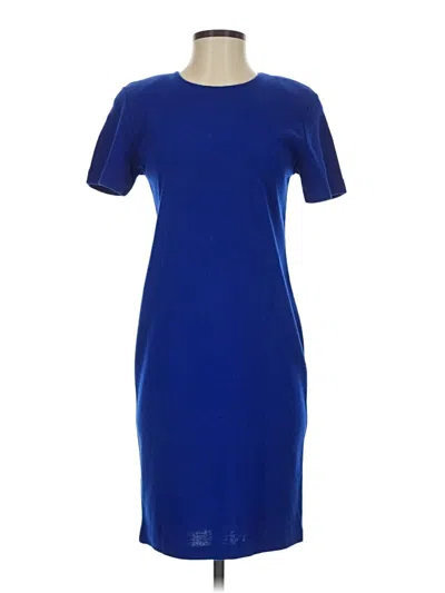 Pre-owned Assorted Brands Casual Dress In Blue
