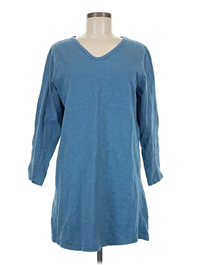 Pre-owned Assorted Brands Casual Dress In Blue
