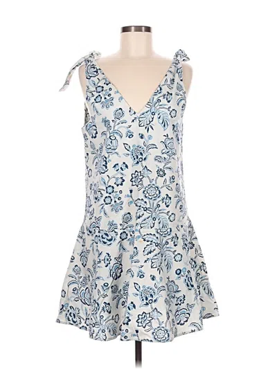 Pre-owned Assorted Brands Casual Dress In Blue