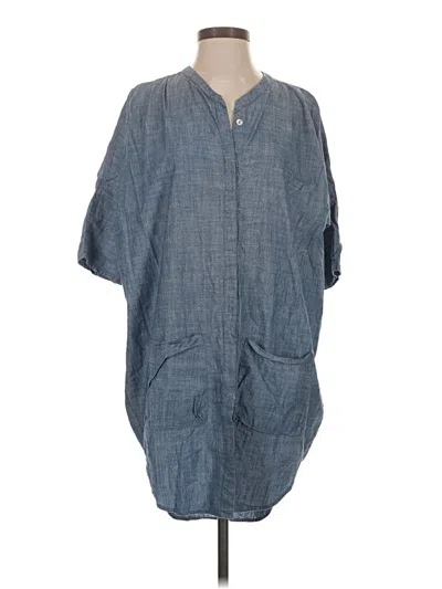 Pre-owned Assorted Brands Casual Dress In Blue