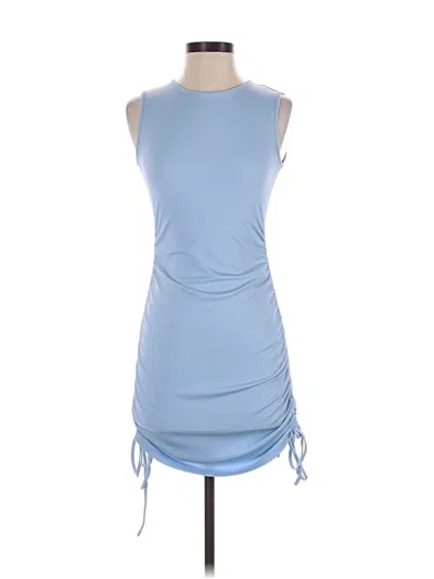 Pre-owned Assorted Brands Casual Dress In Blue
