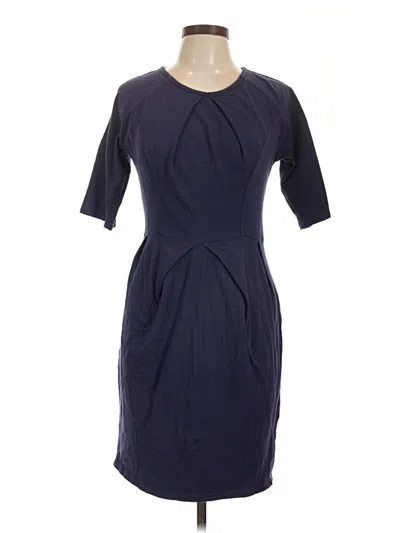 Pre-owned Assorted Brands Casual Dress In Blue