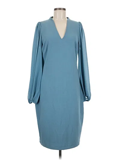 Pre-owned Assorted Brands Casual Dress In Blue