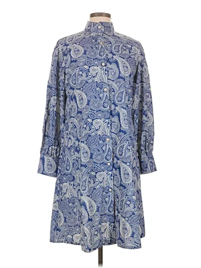 Pre-owned Assorted Brands Casual Dress In Blue