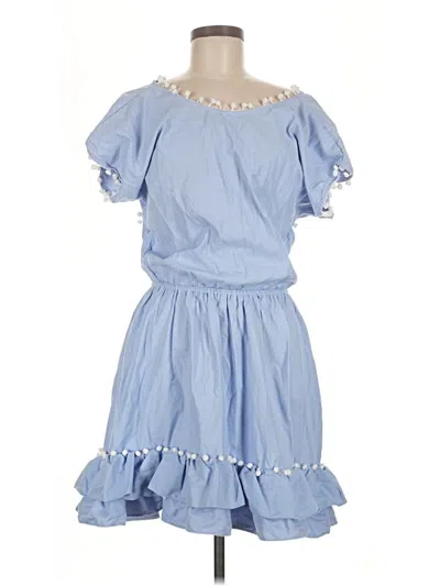 Pre-owned Assorted Brands Casual Dress In Blue