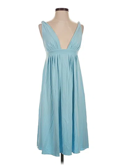 Pre-owned Assorted Brands Casual Dress In Blue