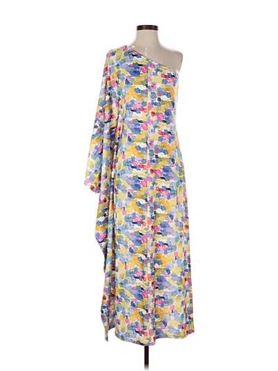 Pre-owned Assorted Brands Casual Dress In Blue