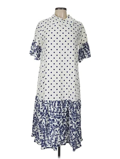 Pre-owned Assorted Brands Casual Dress In Blue