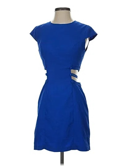 Pre-owned Assorted Brands Casual Dress In Blue