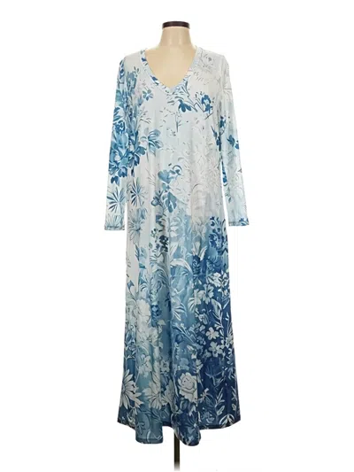 Assorted Brands Casual Dress In Blue
