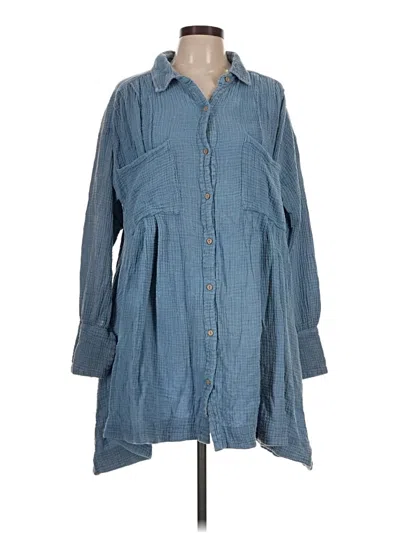 Pre-owned Assorted Brands Casual Dress In Blue