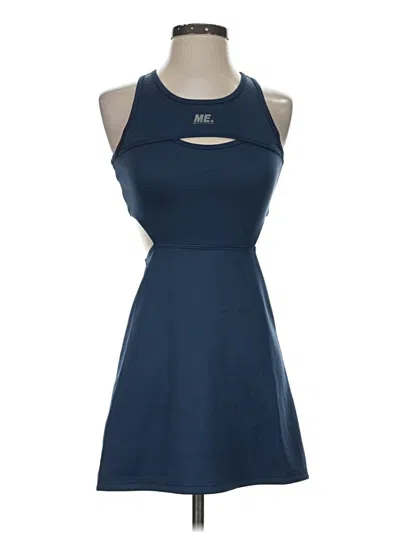 Pre-owned Assorted Brands Casual Dress In Blue