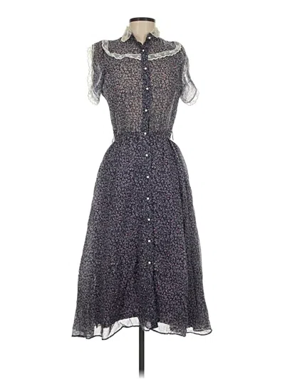 Pre-owned Assorted Brands Casual Dress In Blue