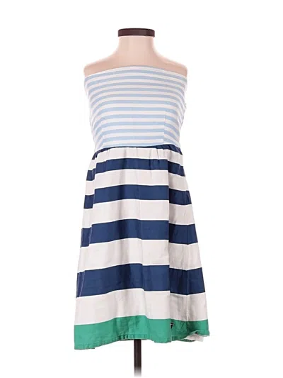 Pre-owned Assorted Brands Casual Dress In Blue