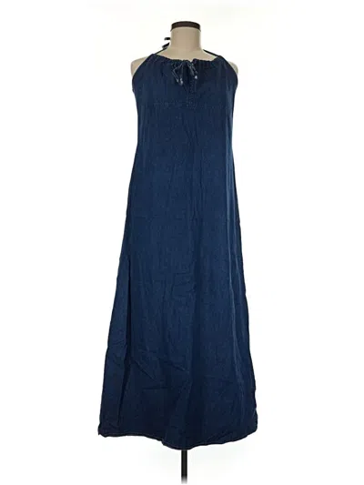 Pre-owned Assorted Brands Casual Dress In Blue