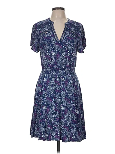 Pre-owned Assorted Brands Casual Dress In Blue