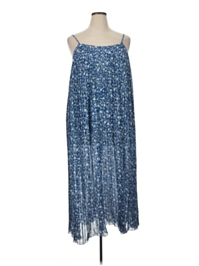 Pre-owned Assorted Brands Casual Dress In Blue
