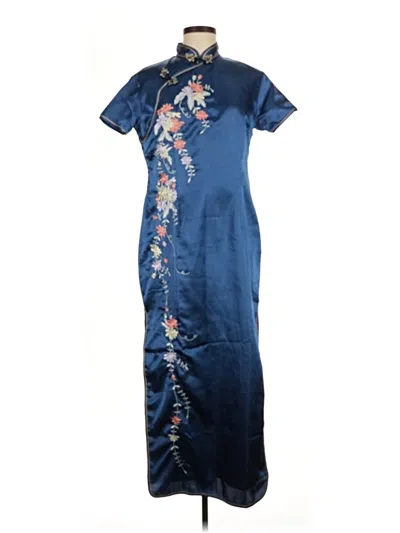 Assorted Brands Casual Dress In Blue