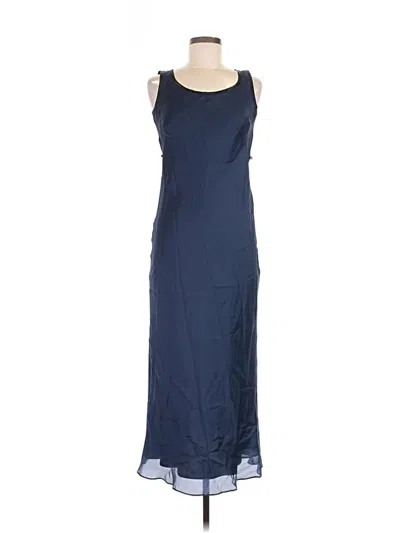 Pre-owned Assorted Brands Casual Dress In Blue