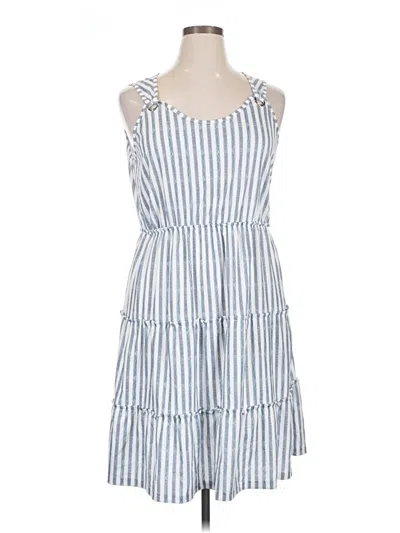 Assorted Brands Casual Dress In Blue