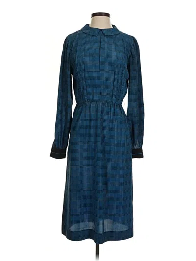 Pre-owned Assorted Brands Casual Dress In Blue
