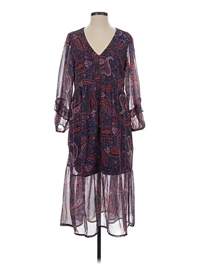 Pre-owned Assorted Brands Casual Dress In Blue